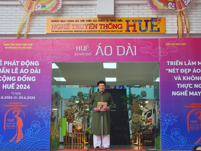 2024 Hue Community Ao Dai week taking place from June 24 to 26
