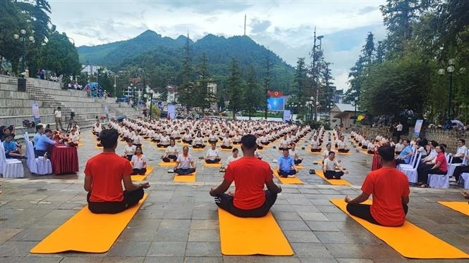 10th International Yoga Day launched in Sa Pa resort town