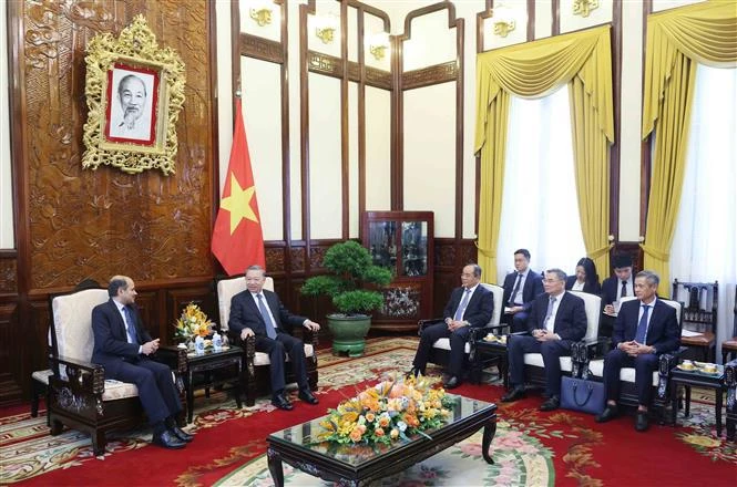President To Lam hosts Indian ambassador