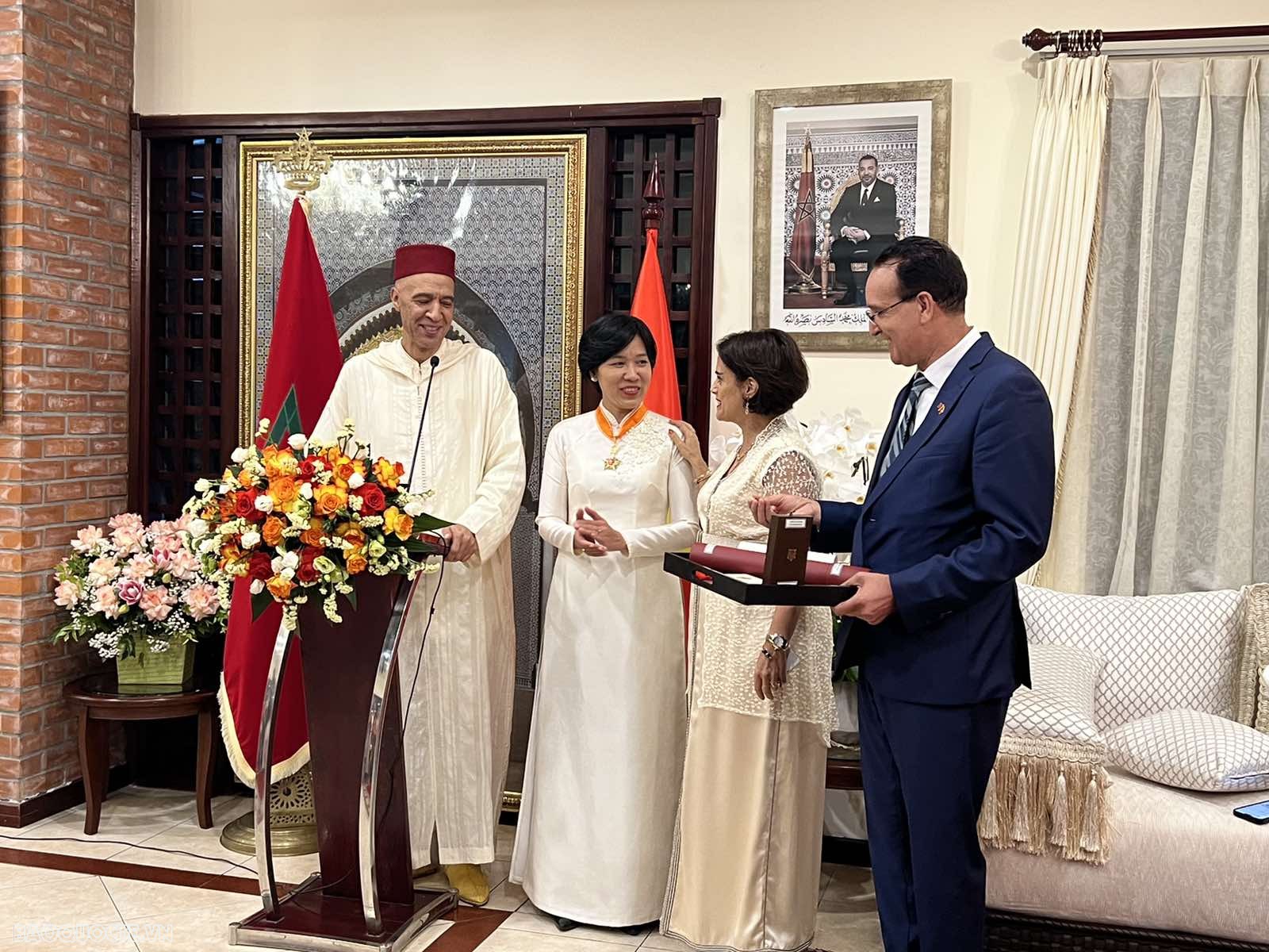 Vietnamese Ambassador granted Morocco’s noble Royal Medal