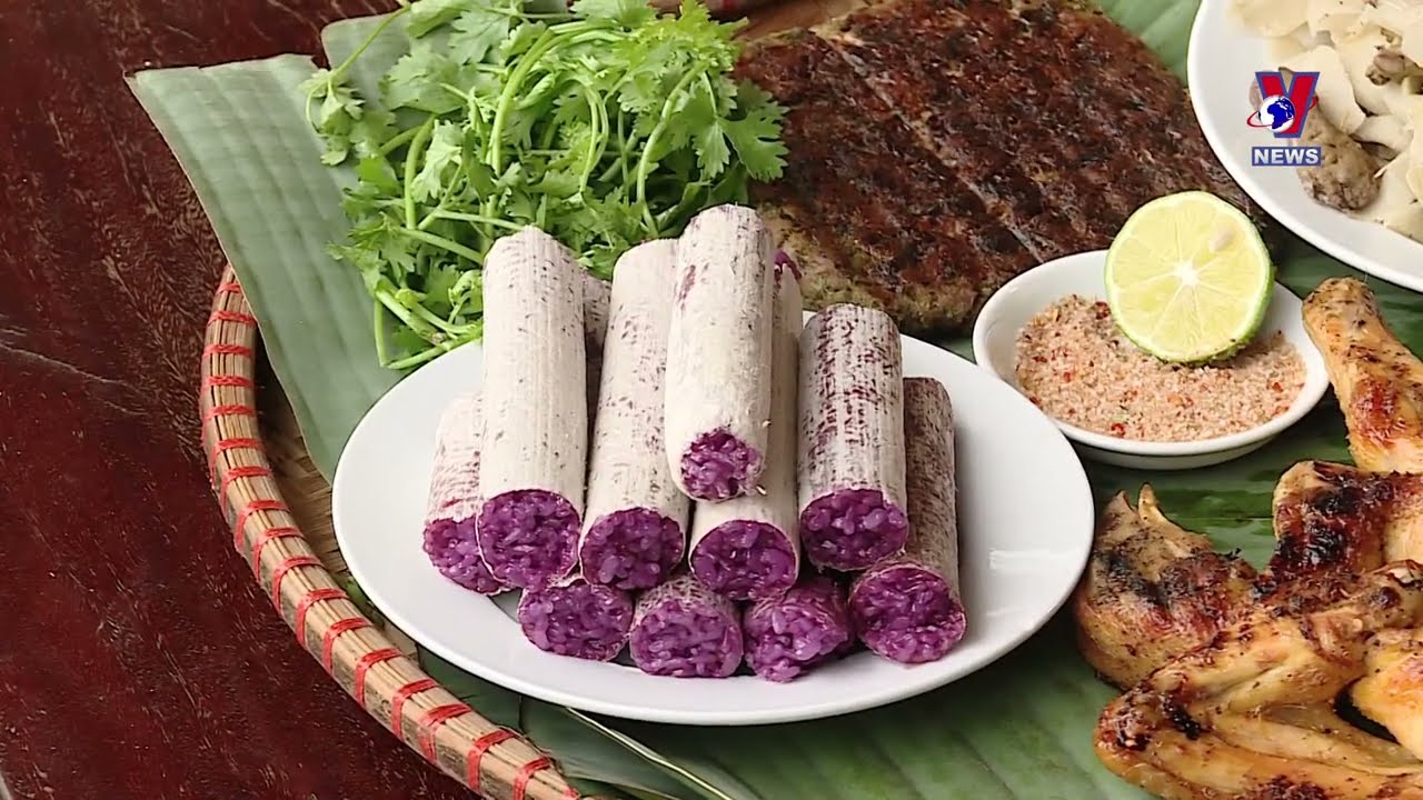 Unique rice in bamboo tube in Vietnam’s northwest region