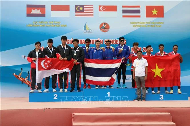 Vietnam ranks first at 2024 SEA Rowing and Canoeing U19 and U23 Champs