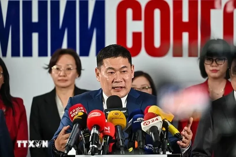 Party leader congratulates Mongolian People s Party on election win