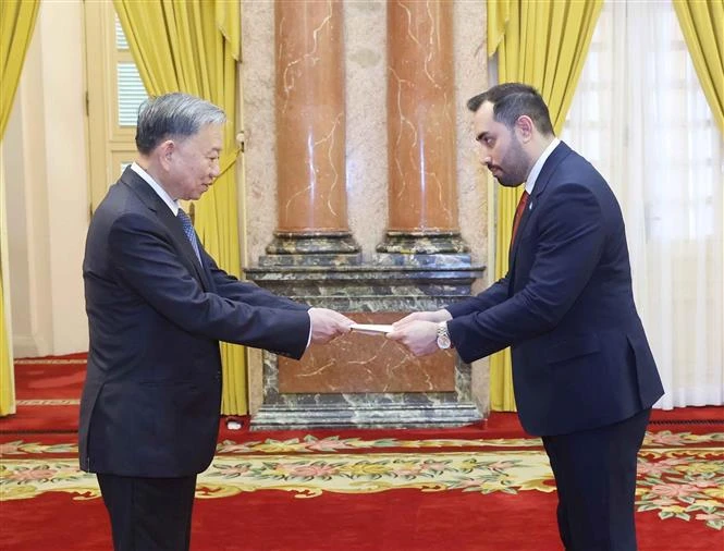 President To Lam hosts new foreign ambassadors