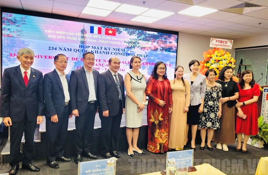 Ho Chi Minh City celebrates 235th National Day of France
