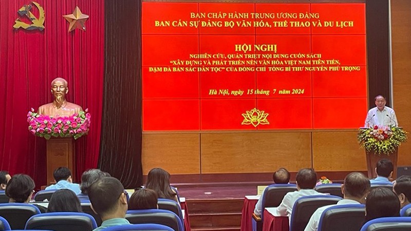 Conference popularises Party chief’s book on Vietnamese culture