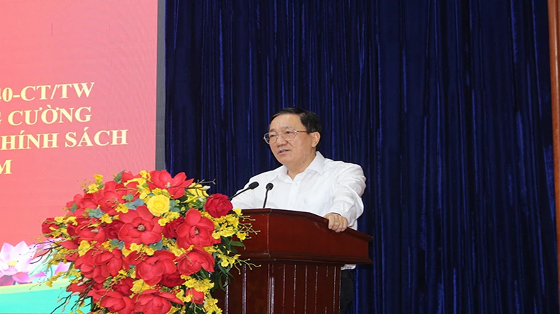 Ha Nam reviews 10 years of implementing Directive 40-CT TW