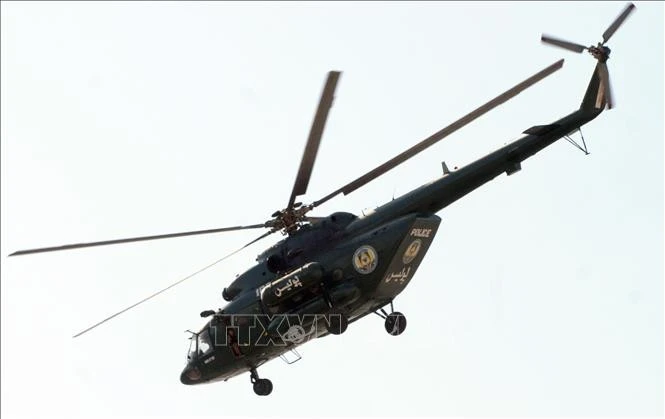 Five people survive after helicopter crashes in Indonesia