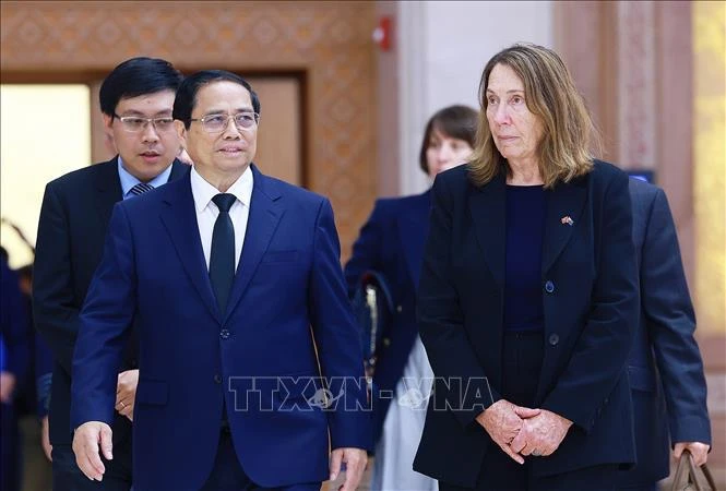 Prime Minister receives President of Australian Senate