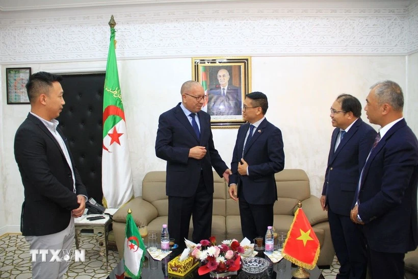 Vietnamese embassy explores businesses opportunities in Algerian localities