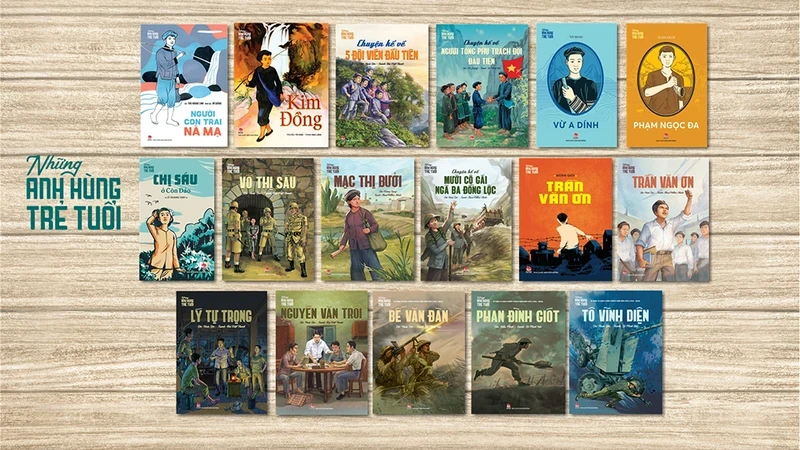 Kim Dong Publishing House launches book series on young heroes