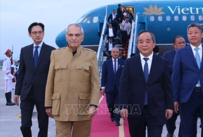 Timor-Leste President arrives in Hanoi, beginning state visit to Vietnam