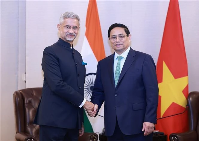 PM meets with Indian Minister of External Affairs