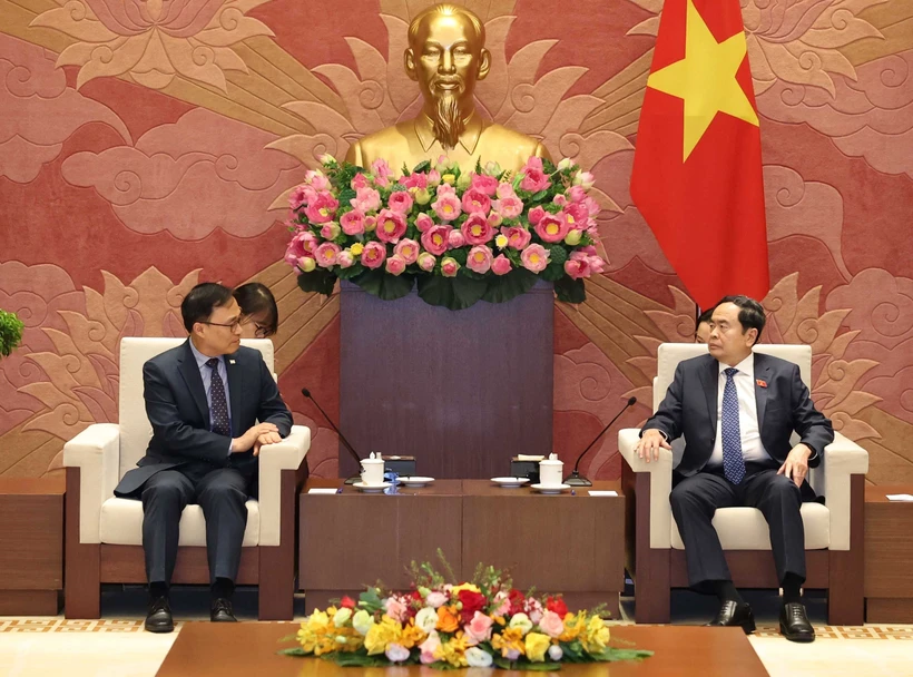 NA Chairman receives new Korean Ambassador to Vietnam