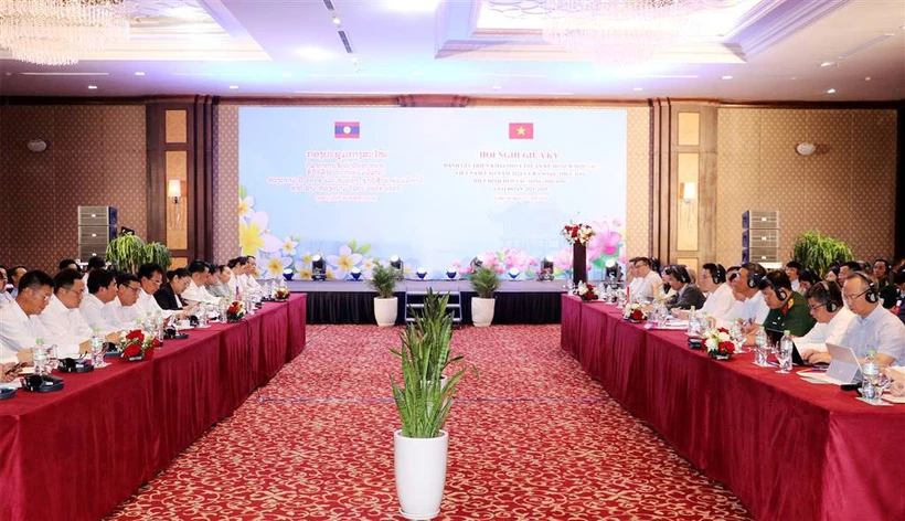 Implementation of Vietnam - Laos cooperation plan reviewed