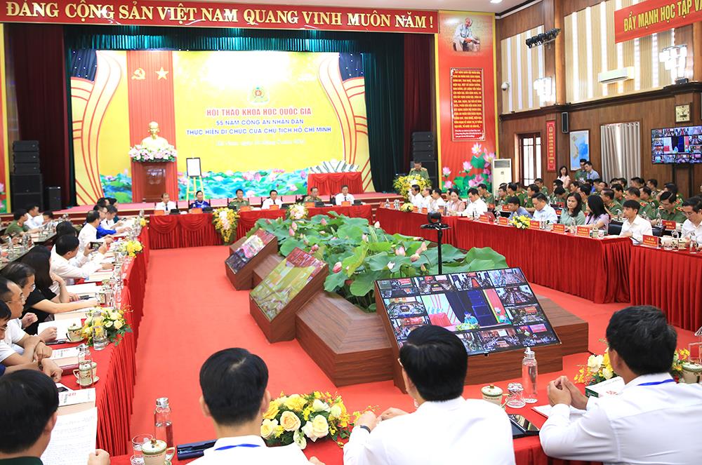 National conference on 55 years of People s Public Security Forces implementing President Ho Chi Minh s testament held in Ha Nam
