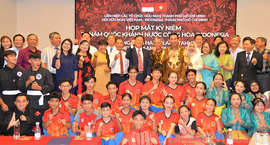 Ho Chi Minh City holds gathering to celebrate 79th anniversary of Indonesian Independence Day