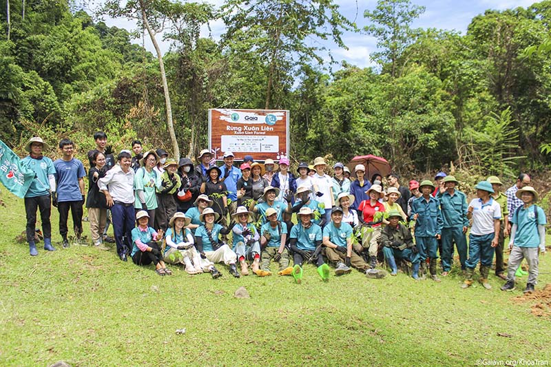 30,000 trees planted in Thanh Hoa and Ninh Binh to respond to natural disasters