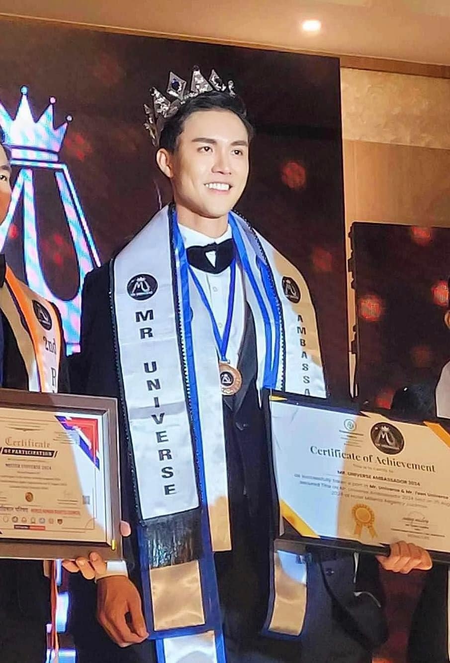 Psychology bachelor represents Vietnam Mr Universe Ambassador 2024
