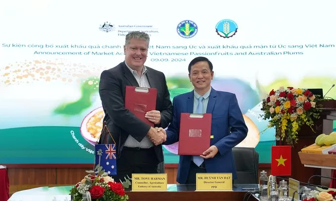 Vietnamese passion fruit gets license for export to Australia