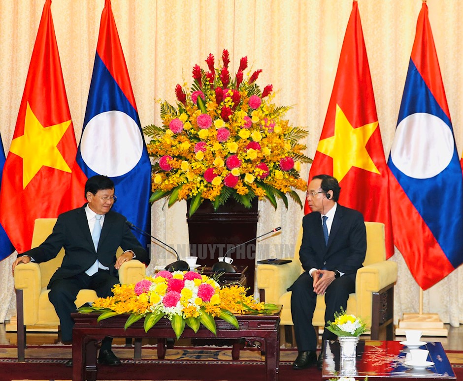 Ho Chi Minh City strives to realize high-level agreements between Vietnam and Laos