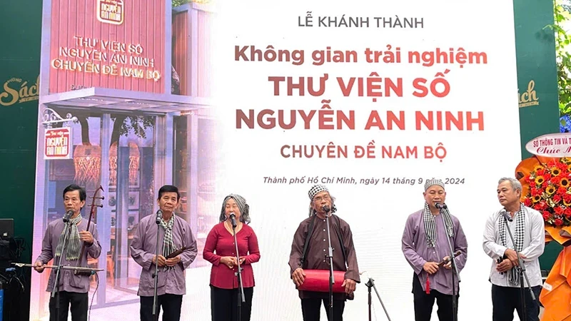 Nguyen An Ninh Digital Library Space inaugurated