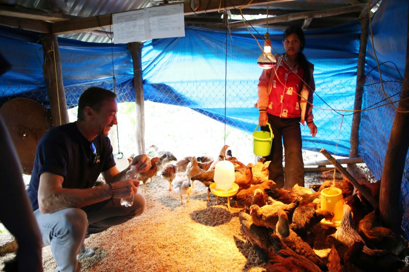 International non-governmental organizations support poor households in Quang Ngai to improve livelihoods