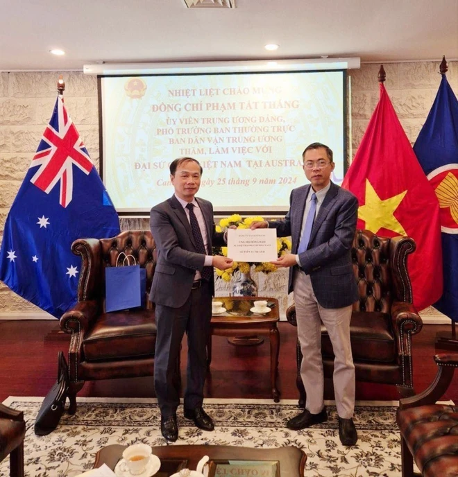 Overseas Vietnamese in Australia support people affected by Typhoon Yagi