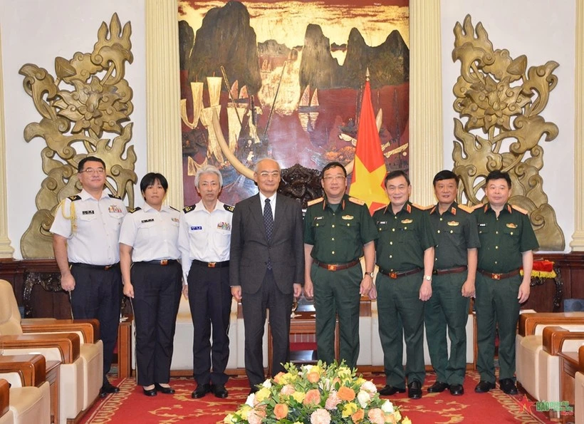 Deputy Minister hosts President of Japan’s National Defence Academy
