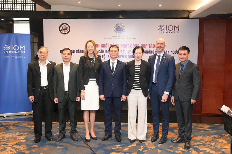 IOM, US support Vietnam’s border guard to combat trafficking in persons