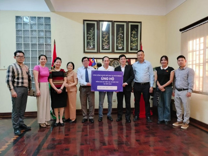 Vietnamese community in Mozambique supports Yagi victims