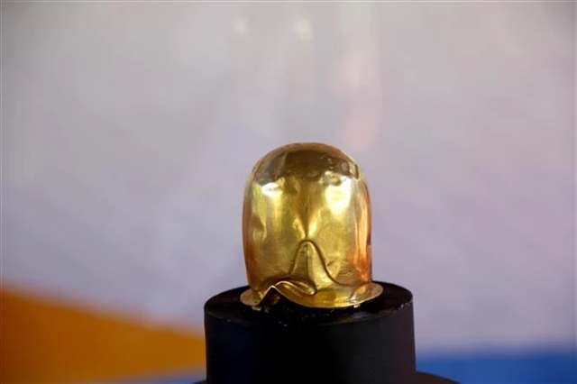 Golden linga of Binh Thuan recognized as national treasure