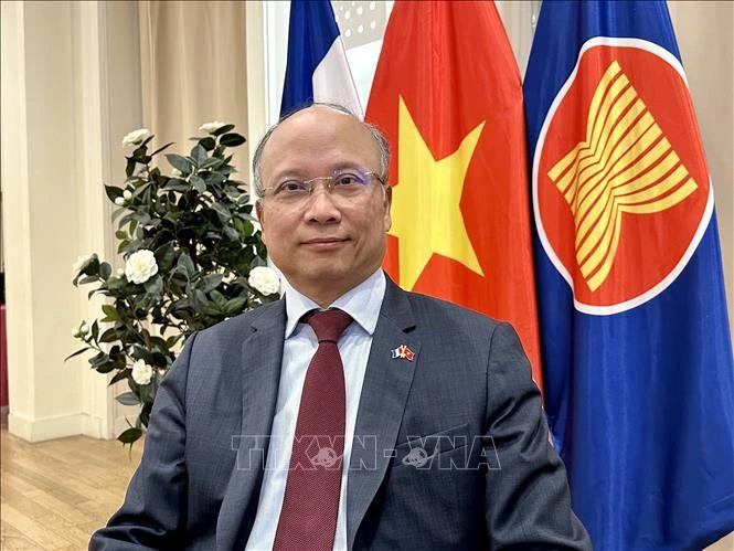 Top leader s visit to create momentum for lifting Vietnam - France strategic partnership Ambassador