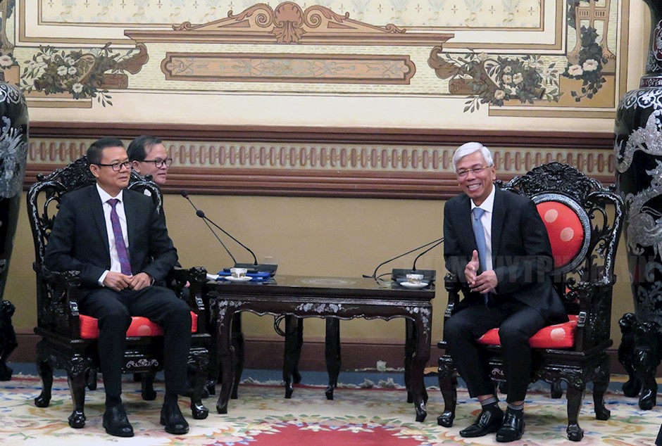 Ho Chi Minh City and Cambodian localities strengthen investment and trade cooperation