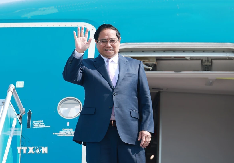 PM leaves for 44th, 45th ASEAN Summits in Laos