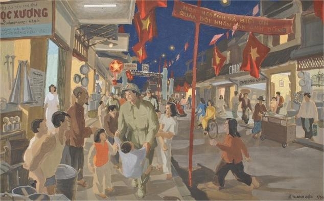 Seventy artistic works on Hanoi’s vitality on display