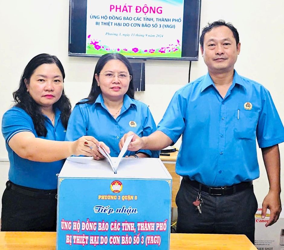 Ho Chi Minh City Over VND283 5 billion received to support northern provinces affected by Typhoon Yagi