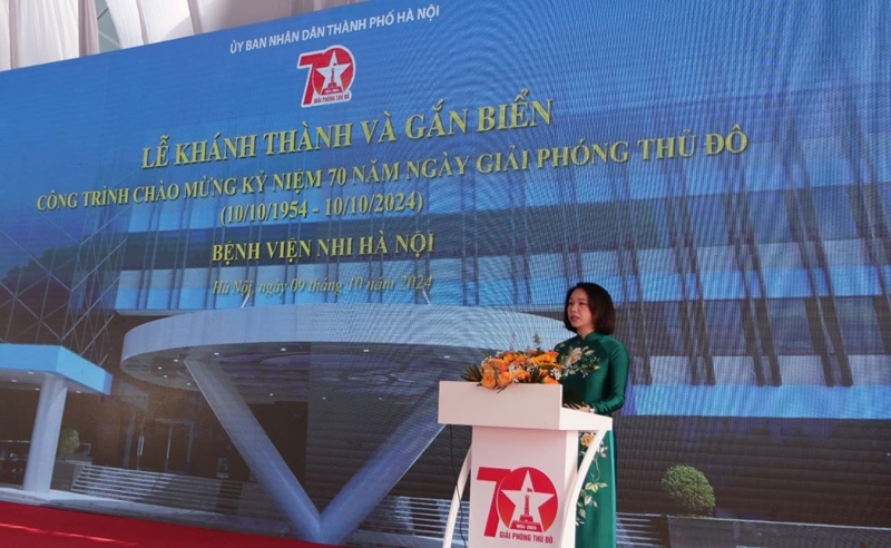 Hanoi’s modern pediatric hospital inaugurated