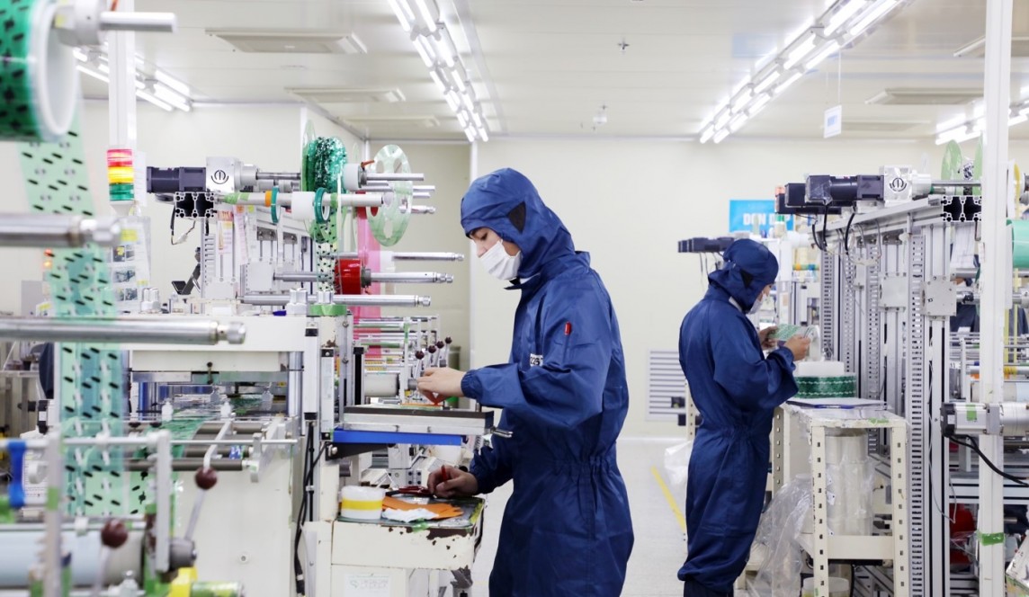 Industrial production in Bac Ninh enjoys positive growth
