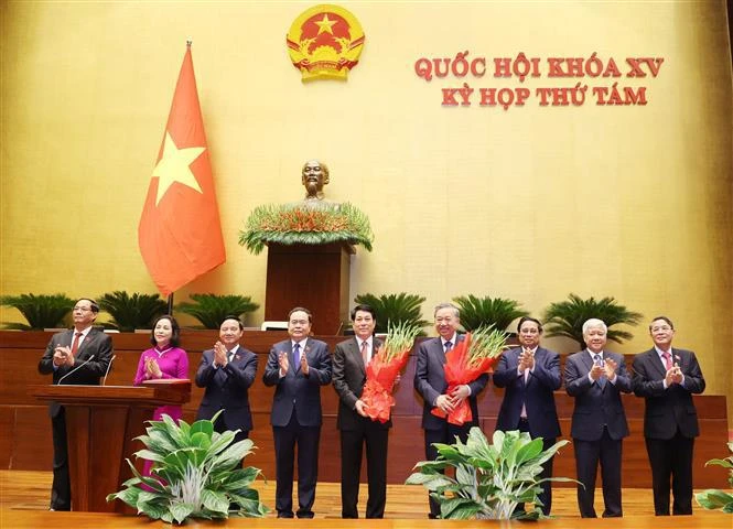 Lao leader sends congratulations to freshly elected State President