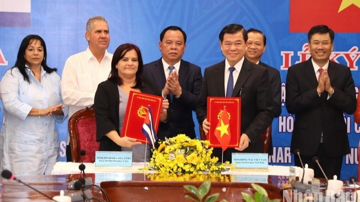 Dong Nai strengthening cooperation with Cuban province