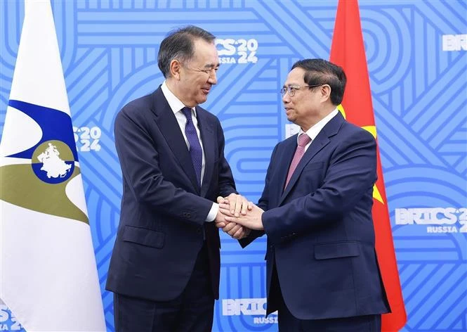 Vietnamese PM meets leader of Eurasian Economic Commission Council