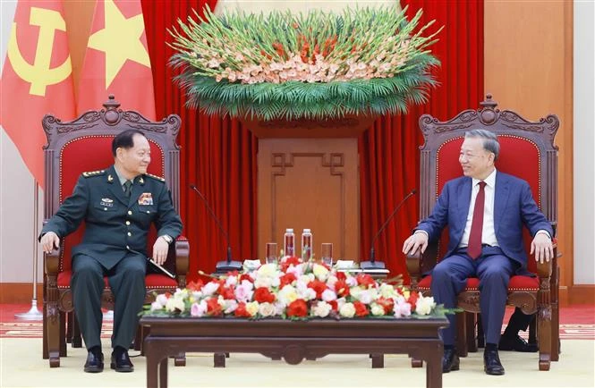 Party leader suggests fostering Vietnam - China defence ties