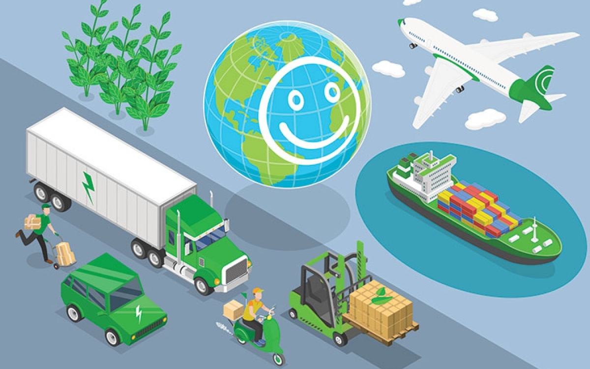 Promoting green transformation in logistics industry