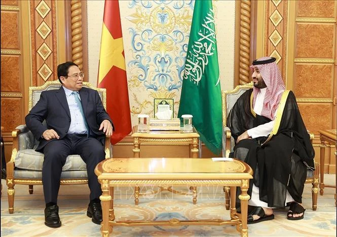 Vietnamese PM holds talks with Saudi Arabian counterpart