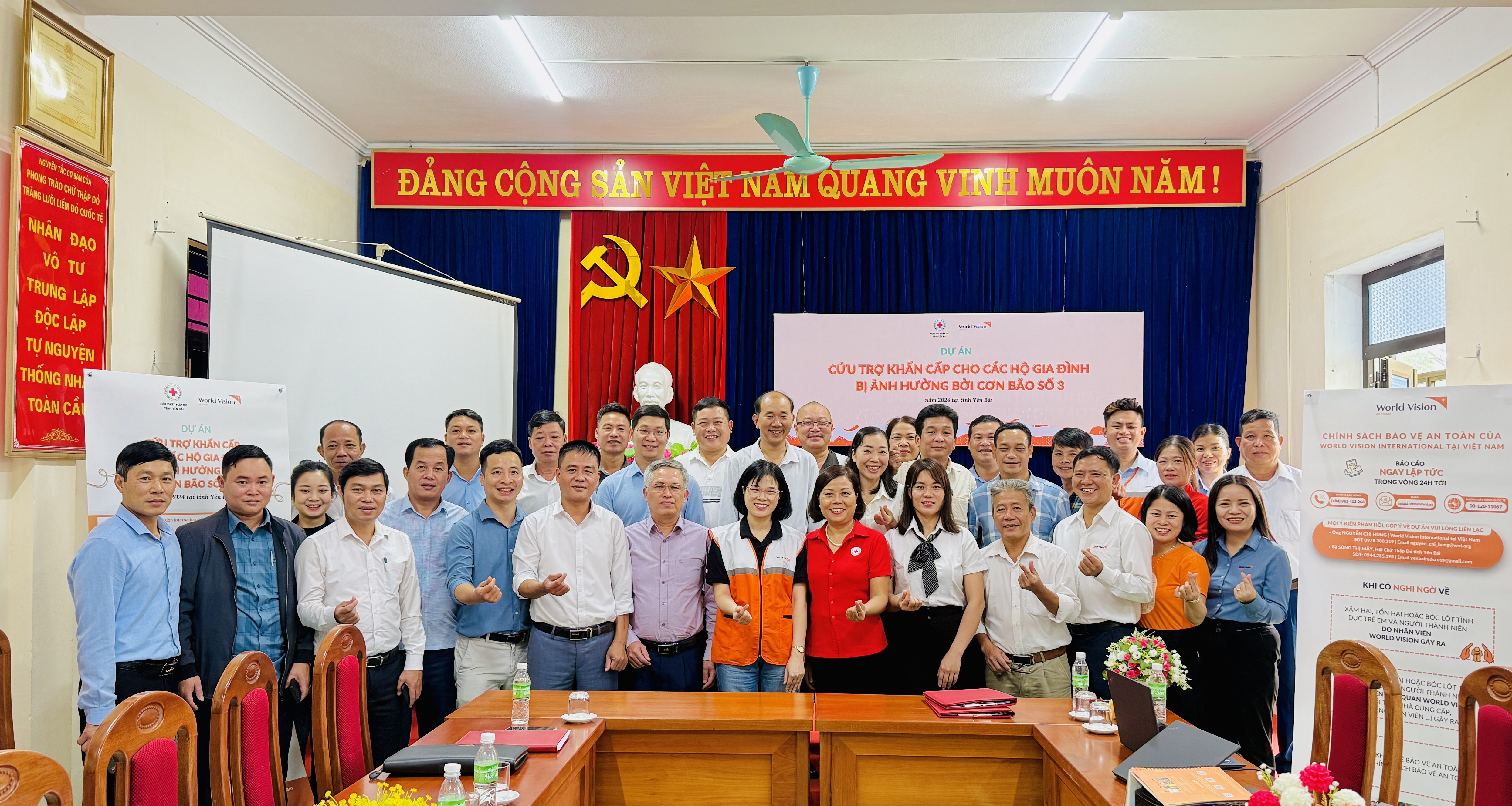 World Vision assists Yen Bai residents in post-typhoon recovery