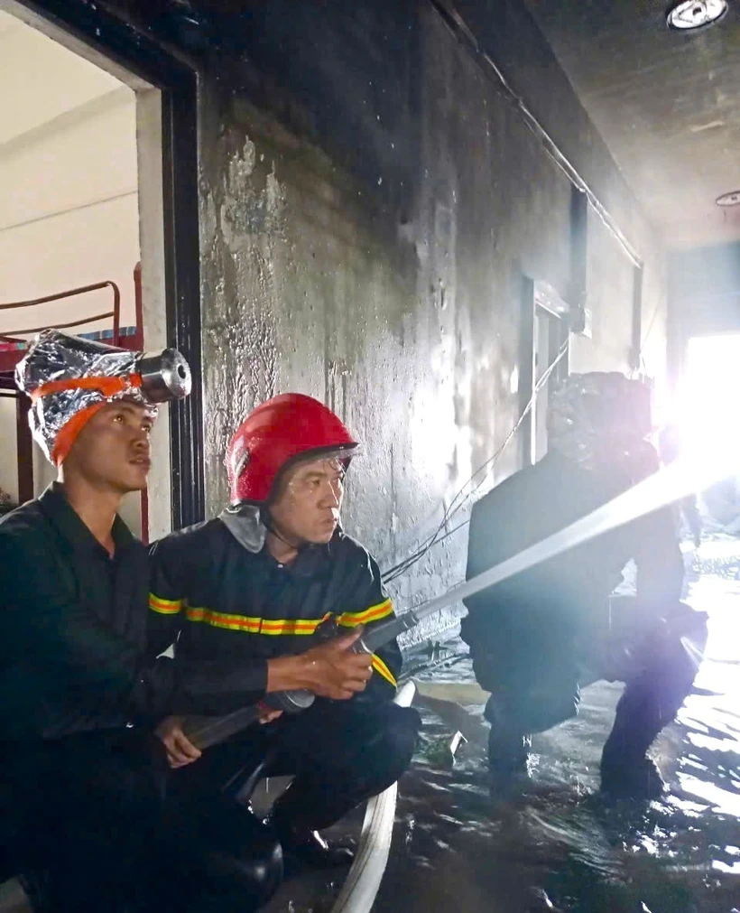 Tay Ninh helps Cambodia put out casino fire