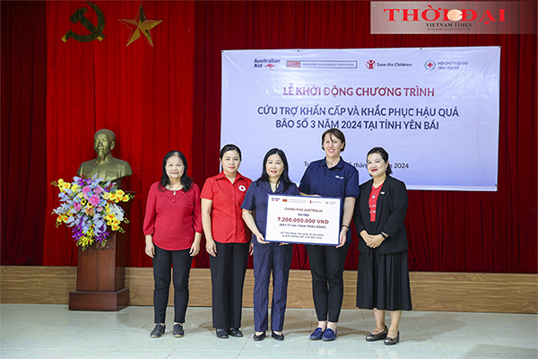 Save the Children supports people in Yen Bai province to overcome aftermath of Typhoon Yagi