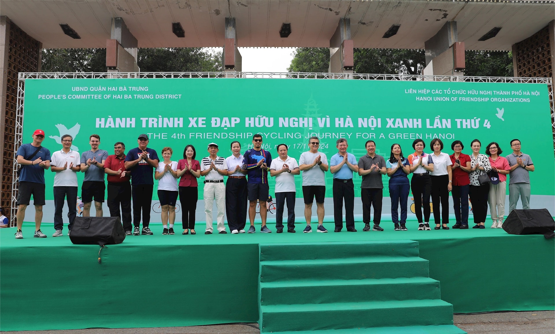 4th For a Green Hanoi cycling program attracts over 300 participants