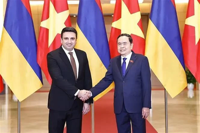 Top legislators of Vietnam, Armenia hold talks in Hanoi